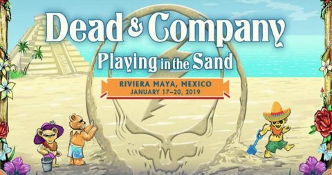 Dead and Company, playing in the sand